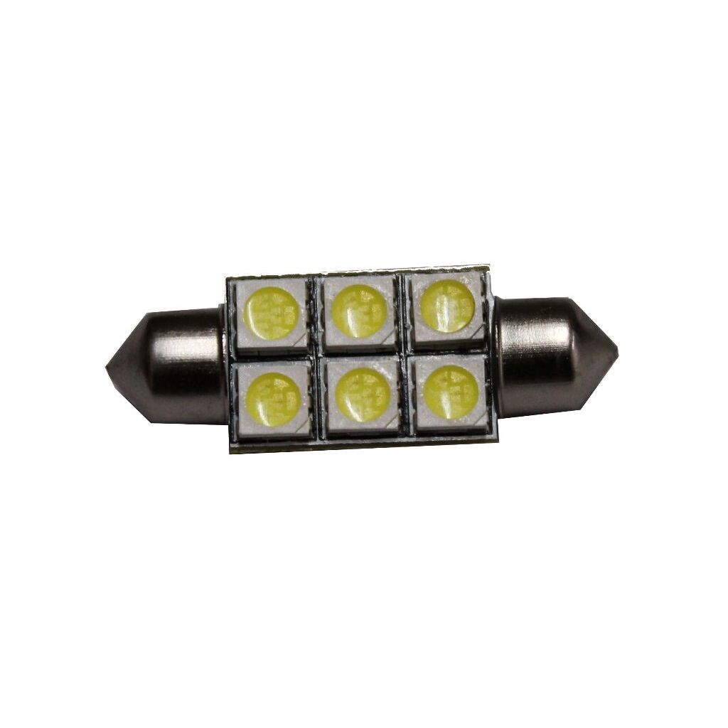 Λάμπα LED Festoon 6 LED για φωτισμό σκάφους